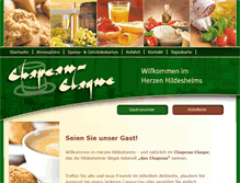 Tablet Screenshot of chapeau-hi.de
